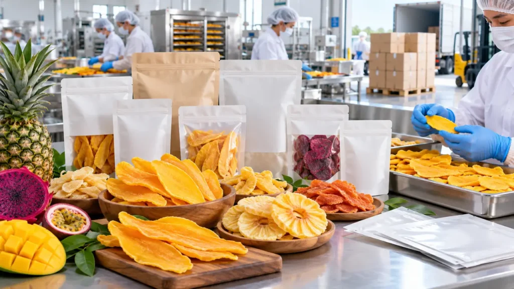 OEM soft-dried fruit manufacturing