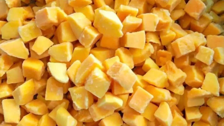 IQF frozen mango